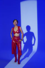 Red Alert Bermuda Shorts