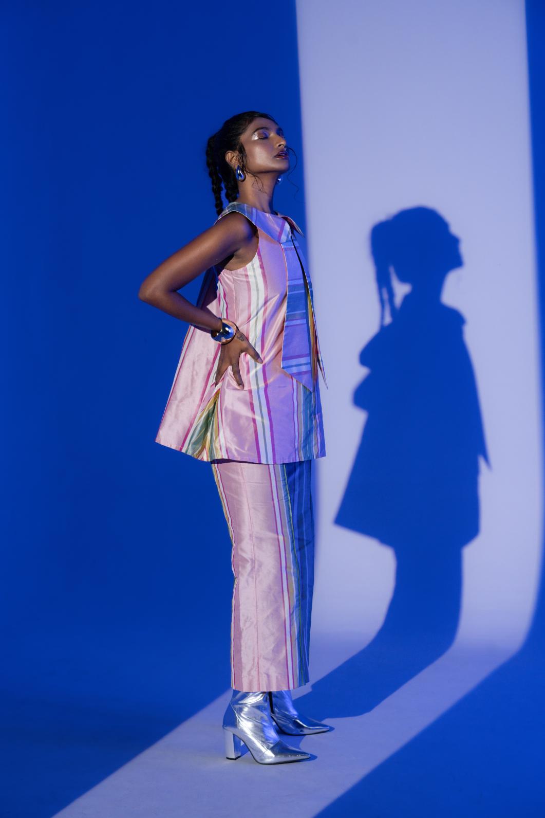 Gift Wrap Flaired Capris