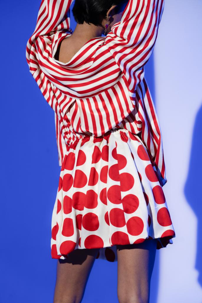 Bulls Eye Cloud Skirt