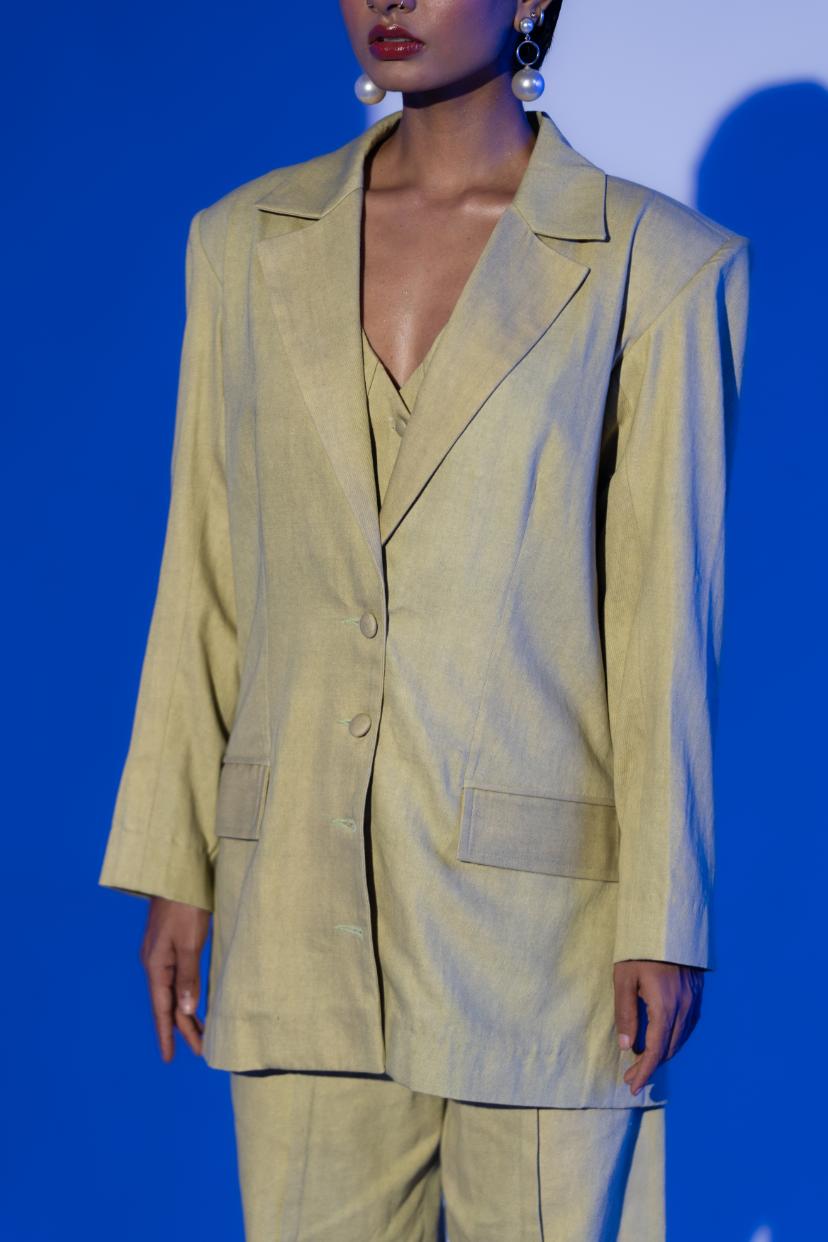 Camouflage Boxy Blazer