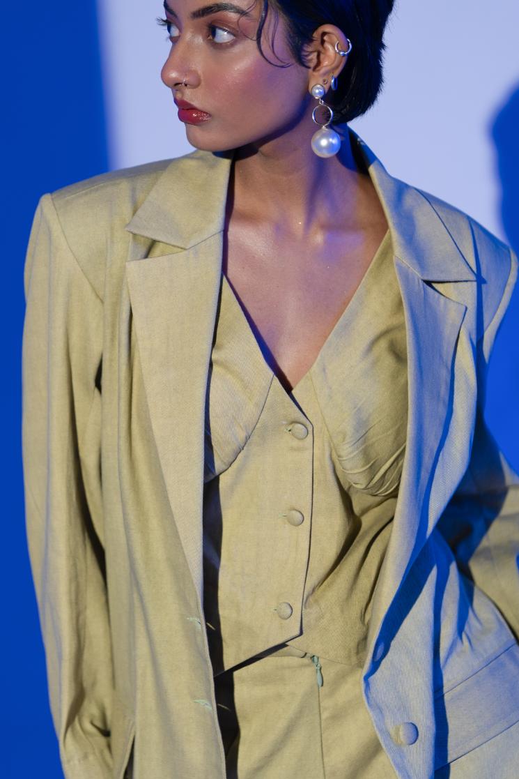 Camouflage Boxy Blazer