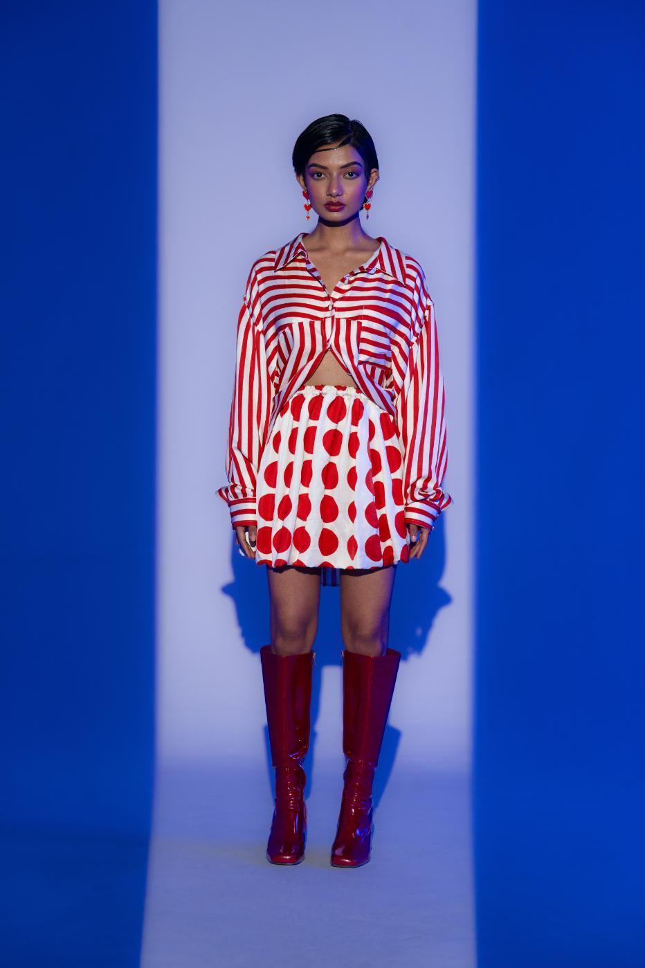 Bulls Eye Cloud Skirt
