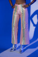 Gift Wrap Flaired Capris
