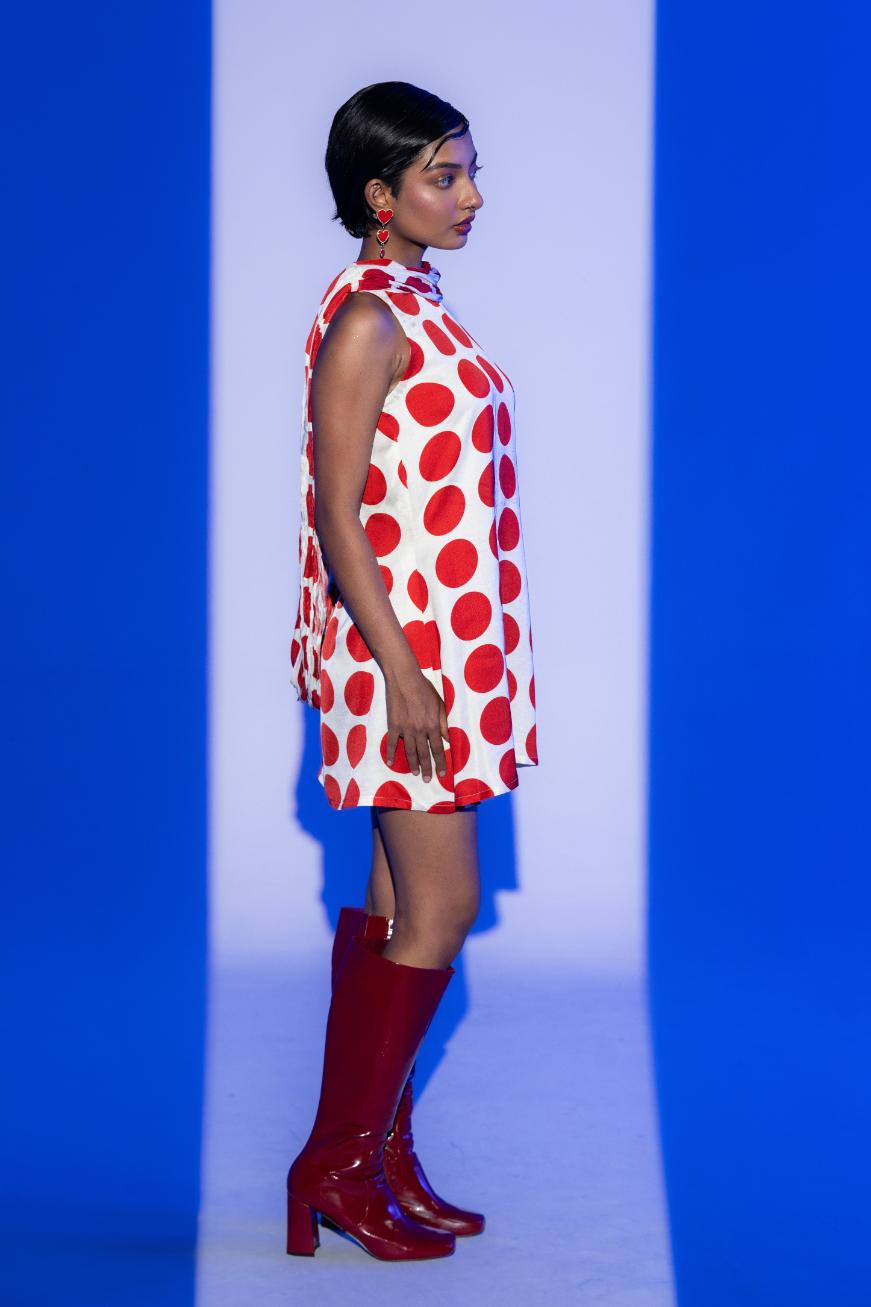 Bulls Eye Scarf Dress
