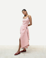 Side Fling Top - Pink