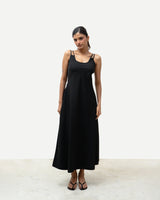 Side Fling Top - Black