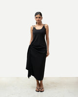 Side Fling Top - Black