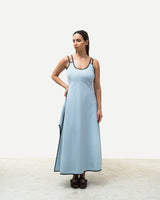 Side Fling Top - Blue