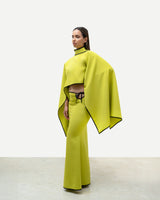 Cut-Out Skirt - Green