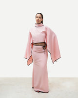 Cut-Out Skirt - Pink