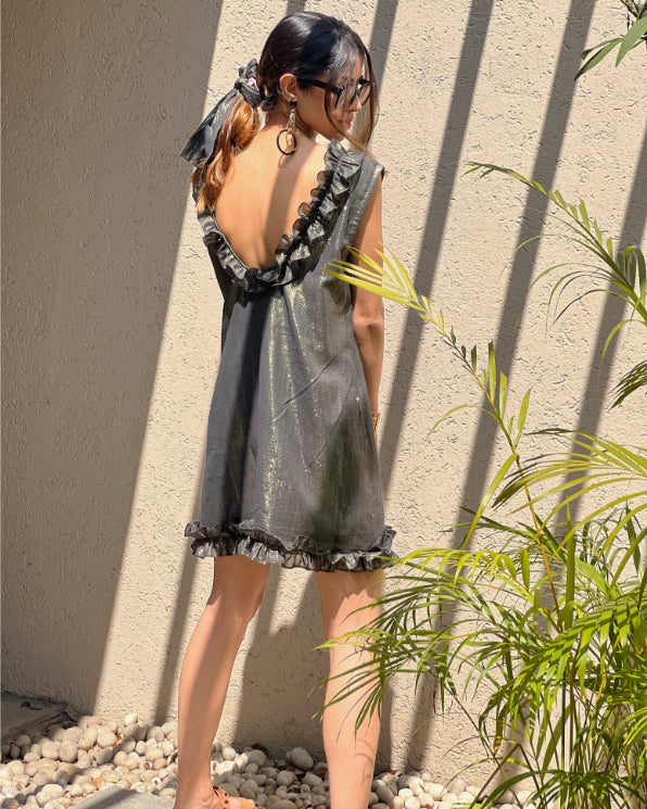 Meet Cute Dress (Starry Black)