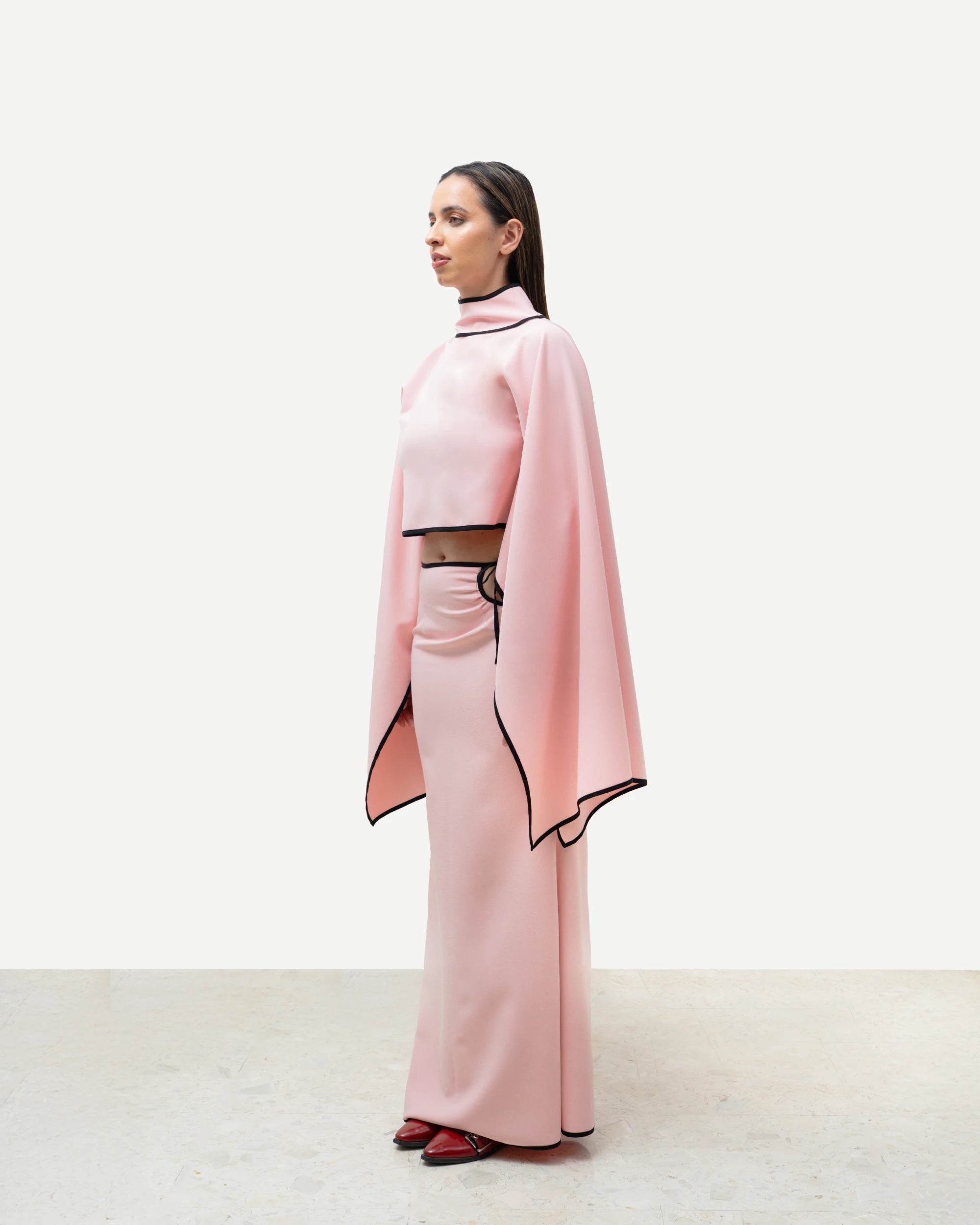 Gyps Cape Top - Pink