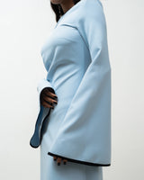 The Morticia Dress - Blue