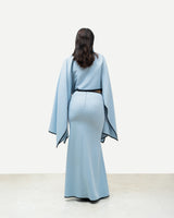 Cut-Out Skirt - Blue