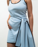 Side Fling Top - Blue