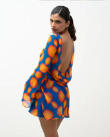 Cowl Dress - Phataka Print