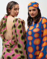 Cowl Dress - Morni Print