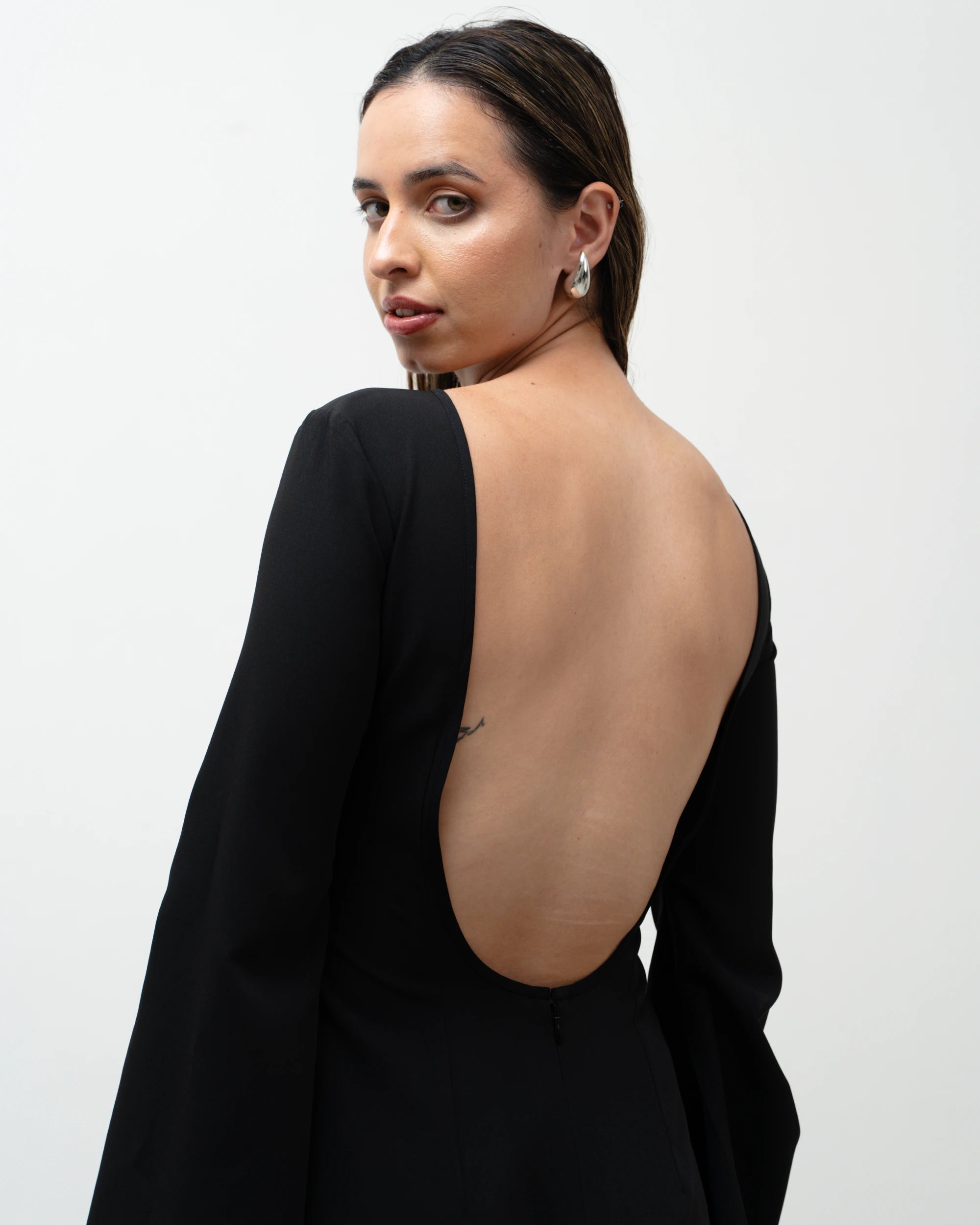 The Morticia Dress - Black