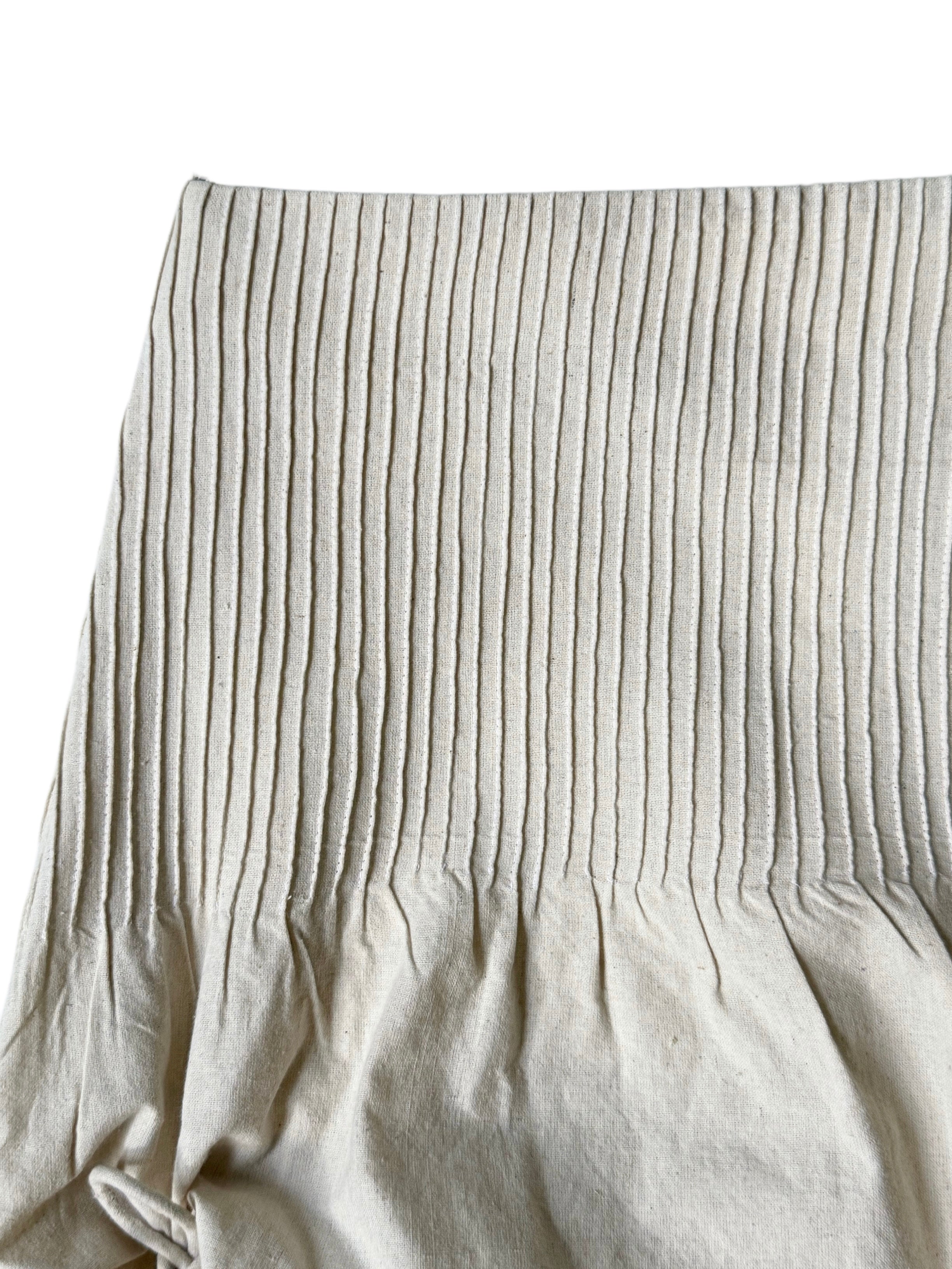 Strings Attached Skirt (Beige)