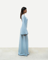 The Morticia Dress - Blue