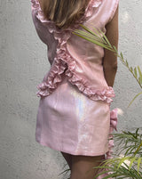 Tie me up top (Blush Pink)