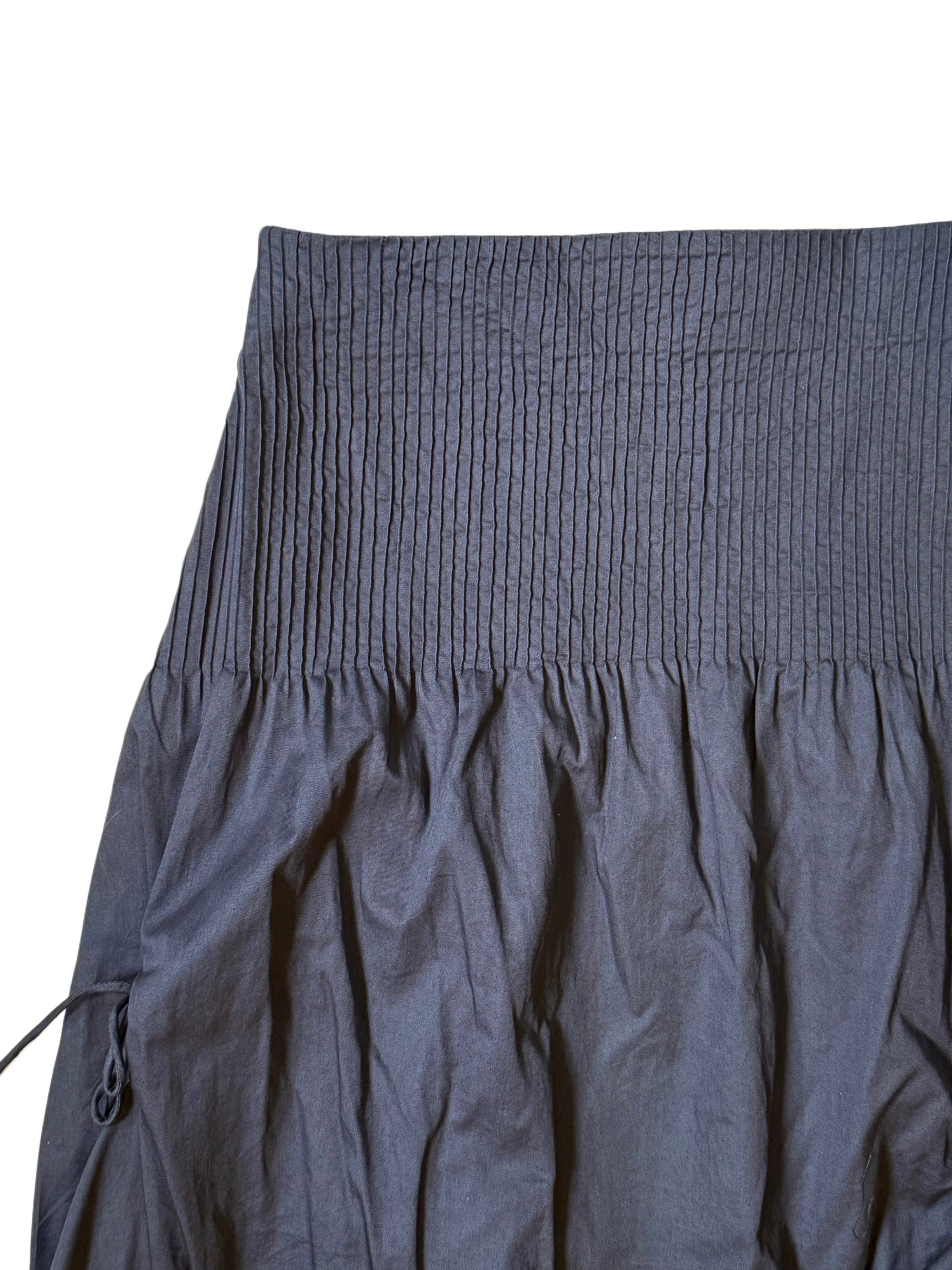 Strings Attached Skirt (Grey)