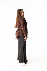 Pull It Together Shirt (Brown)