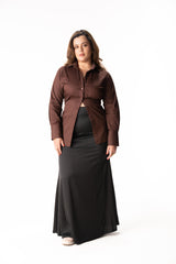 Pull It Together Shirt (Brown)