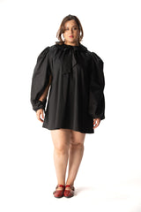 The Cape Dress (Black)