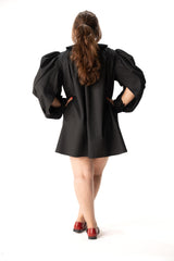 The Cape Dress (Black)