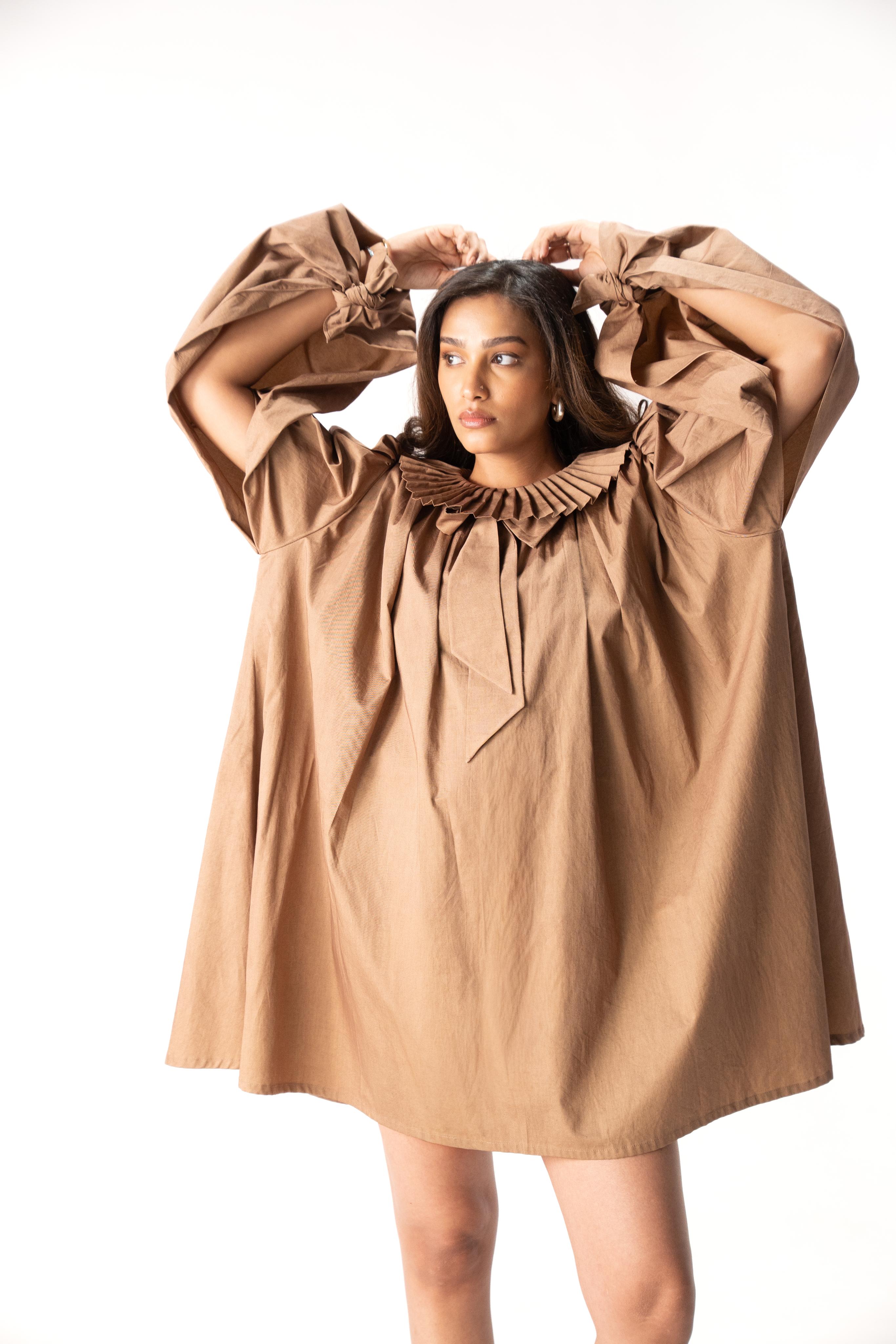 The Cape Dress (Ochre)
