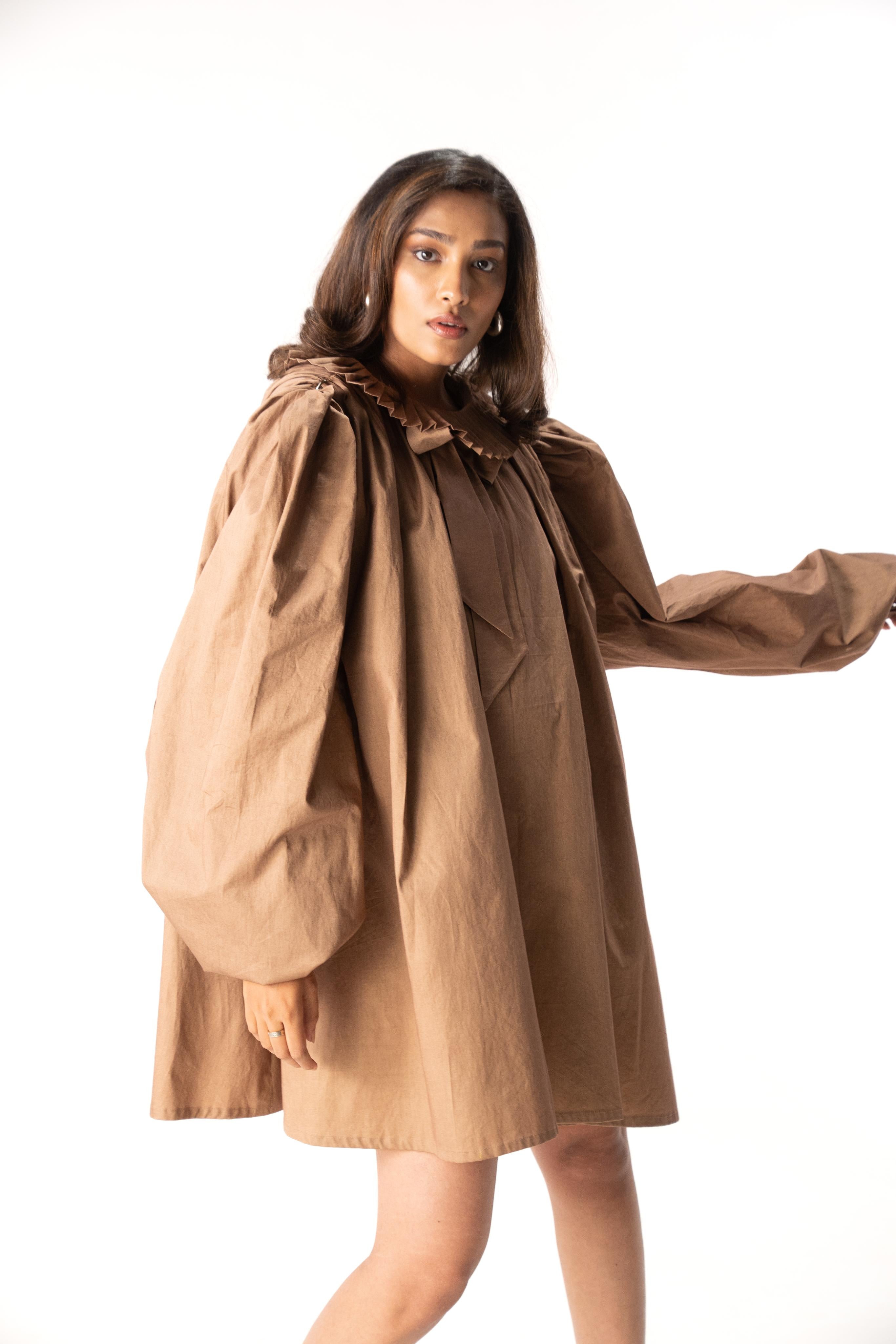 The Cape Dress (Ochre)
