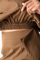 Puffer Top (Camel)