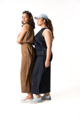 Side Fling Skirt (Navy)