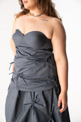 Strings Attached Top (Grey)