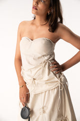 Strings Attached Top (Beige)