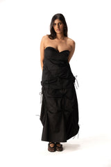 Strings Attached Skirt (Black)
