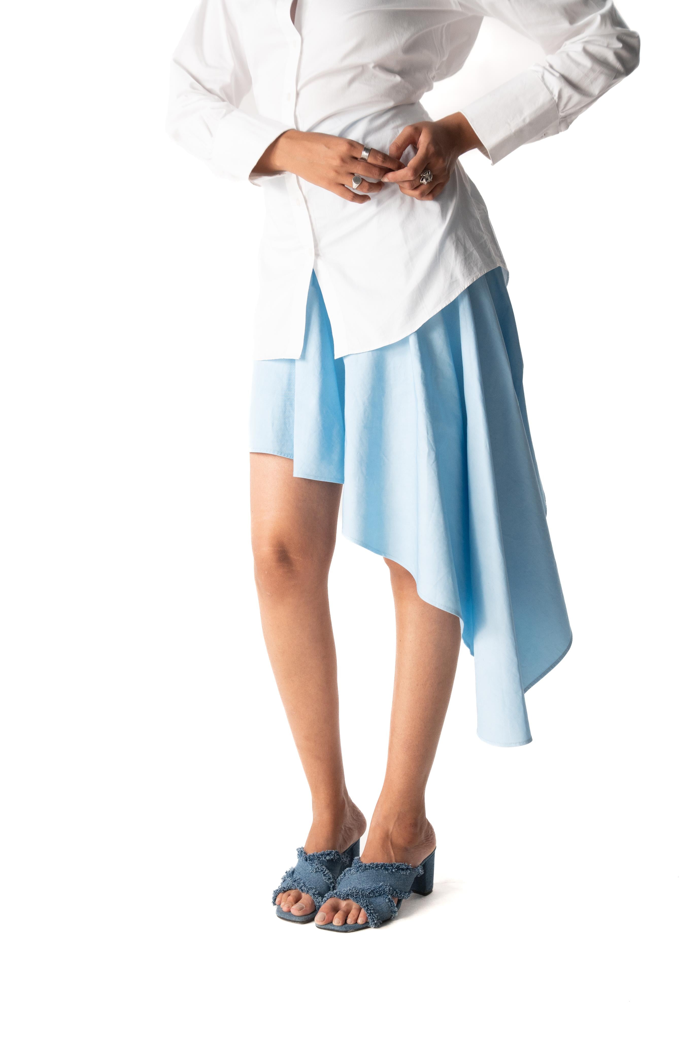 Drip Skirt (Blue)