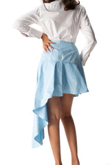 Drip Skirt (Blue)