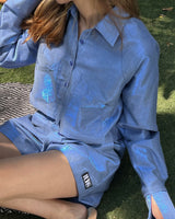 Lets Hang Shirt (Sapphire Blue)
