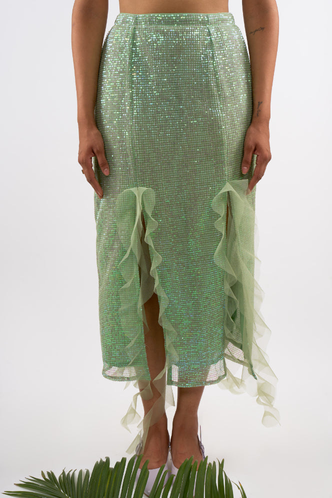 Jellyfish Skirt (Algae Green)
