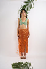 Tan Lines Bralette Top (Algae Green)