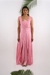 Coral Me Cute Dress (Sandy Pink)