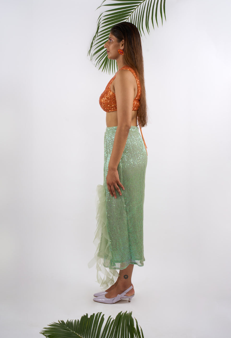 Jellyfish Skirt (Algae Green)