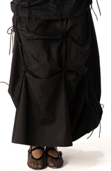 Strings Attached Skirt (Black)