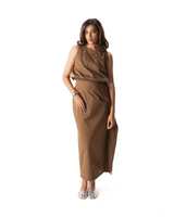 Side Fling Skirt (Camel)