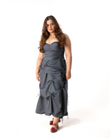 Strings Attached Skirt (Grey)